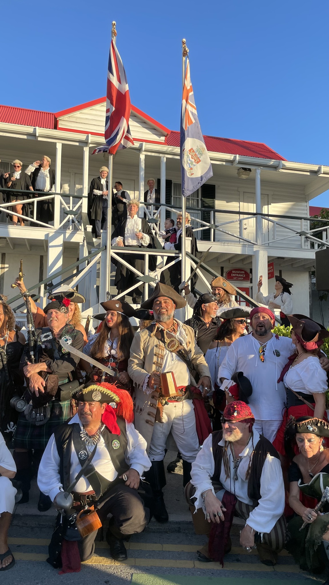 The pirates have landed